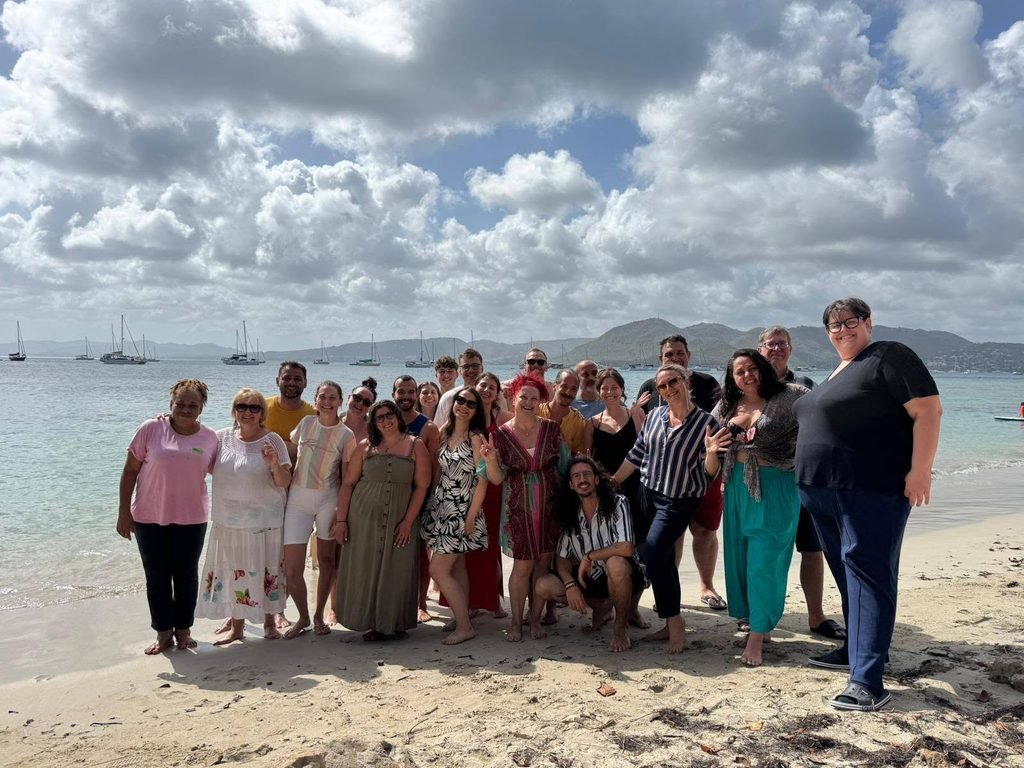 Participants of the BRIDGES Partnership Building Seminar in Sainte-Anne, Martinique