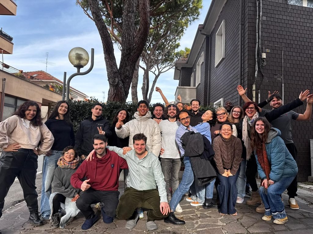 Future Builders participants during the international training course in Rimini, Italy